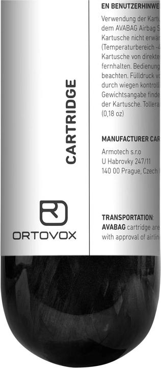 Image du produit Ortovox Cartouche Avabag en carbone (Accessoires DVA)