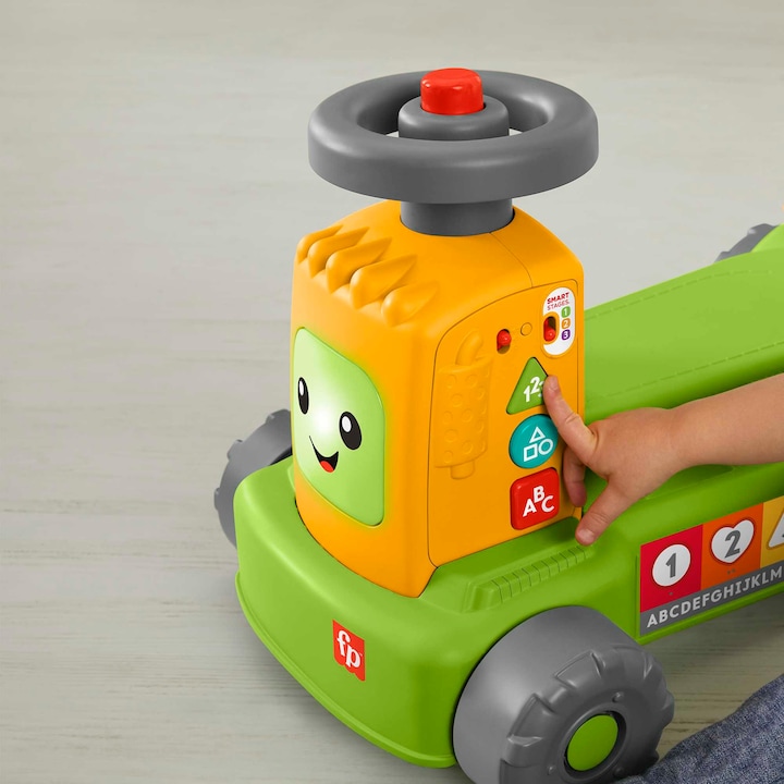 Immagine prodotto Fisher-Price Lernspass 4-in-1 Markt-Traktor (D,E, F)