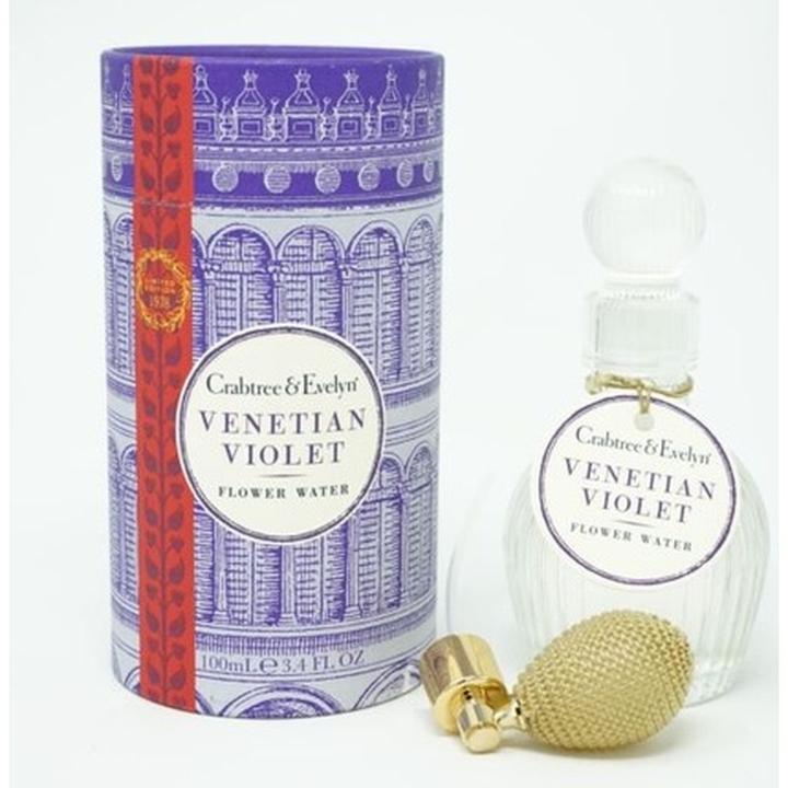Actual product image Nuxe Crabtree & Evelyn Venetian Violet Flower Water 100ml (Eau de toilette, 100 ml)