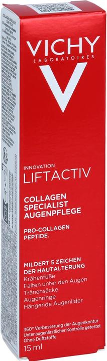 Immagine prodotto Vichy Liftactiv Collagen Specialist Eyecare Tb 15 ml (Crema, 15 ml, Notte)