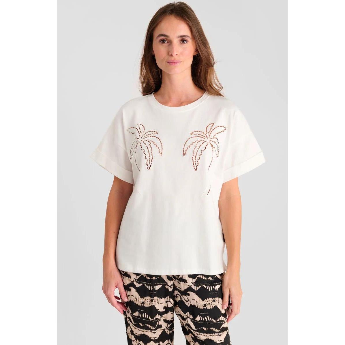 Le Temps Des Cerises, Damen, Shirt, Istan, Weiss, (L)