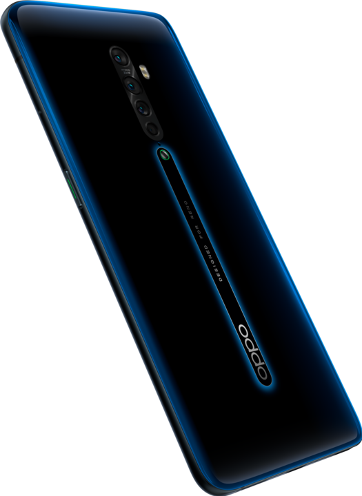Produktbild OPPO Reno 2 (256 GB, Luminous Black, 6.50", Hybrid Dual SIM, 48 Mpx, 4G)