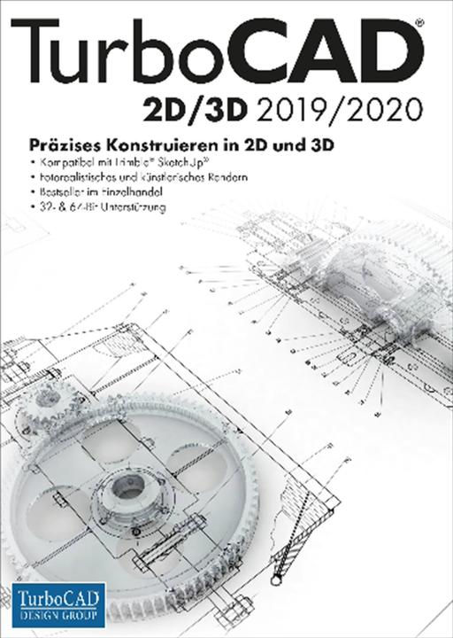 Actual product image Avanquest TurboCAD 2D/3D 2019/2020