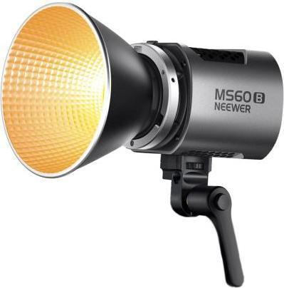 Neewer Dauerlicht MS60B LED Foto-Videolicht mit Stativ und Kugelgelenk (Videoleuchte)