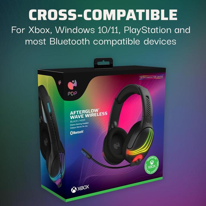Actual product image PDP Headset Afterglow Wave wireless black Xbox Series X (Wireless)