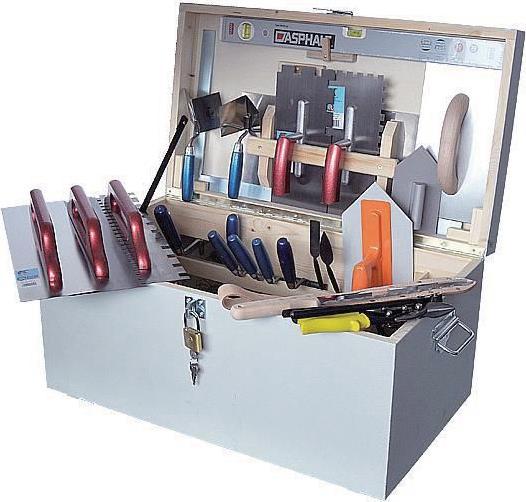 BRW Caisse à outils pour constructeurs de façades (42 pièces)