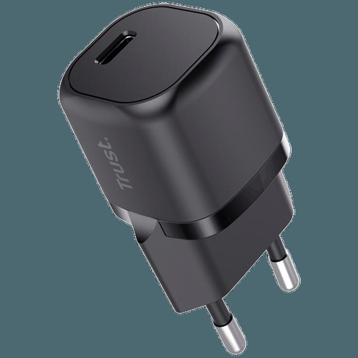 Productafbeelding Trust Maxo 20w USB-C Lader Zwart (20 W)