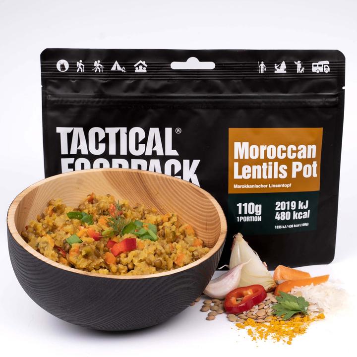 Produktbild Tactical Foodpack Moroccan Lentils Pot (110 g)