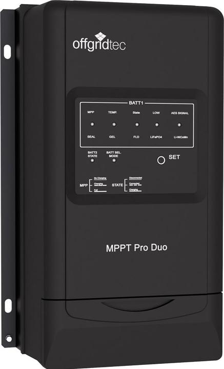 Produktbild Offgridtec MobileBlack XL 180W - 360W Wohnmobil Solaranlage 30A MPPT DUO Laderegler PERC Solarmodul (180 W)