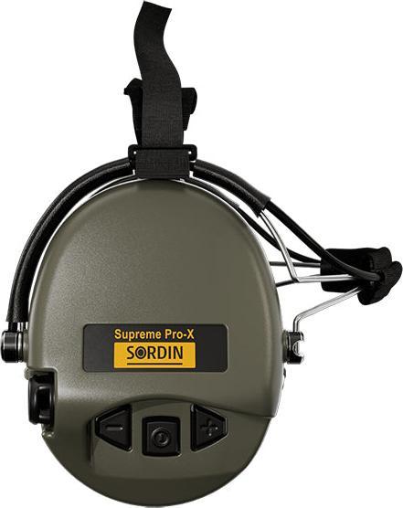 Produktbild Sordin Supreme Pro-X Neckband Gehörschutz Aktiv, oliv (1 x)