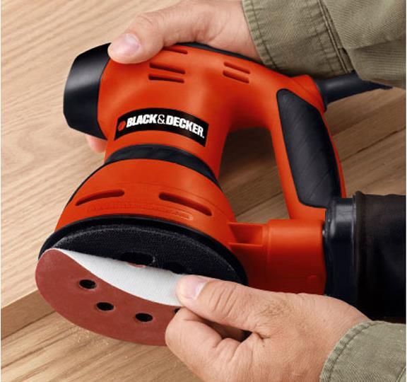 Actual product image Black & Decker Random orbital sander KA198 (Eccentric grinder, 260 W)