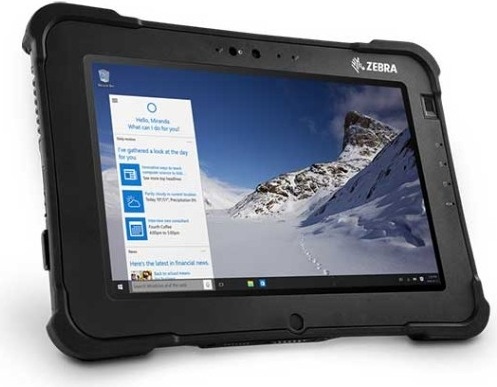 Produktbild Zebra XSlate L10, 25,6 cm (10.1 Zoll), 1920 x 1200 Pixel, 128 GB, 8 GB, Windows 10 Pro, Schwarz (4G, 10.10", 128 GB, Schwarz)