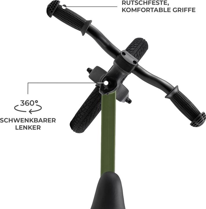 Produktbild KinderKraft balance bike ETER GREEN