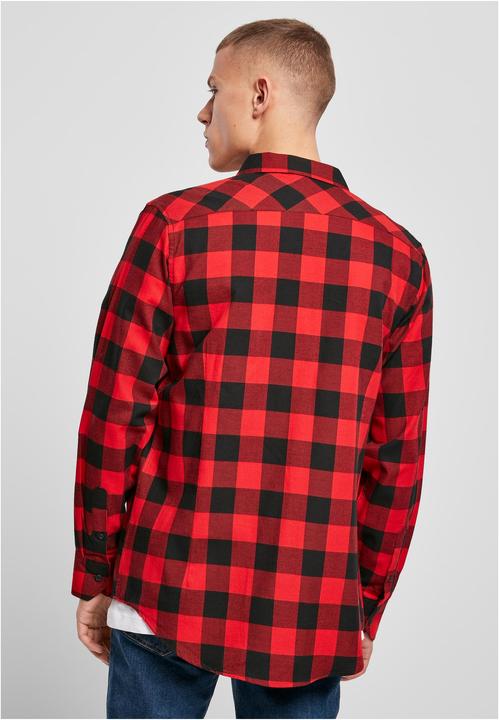 Immagine prodotto Build Your Brand Checked Flannel Shirt (M)
