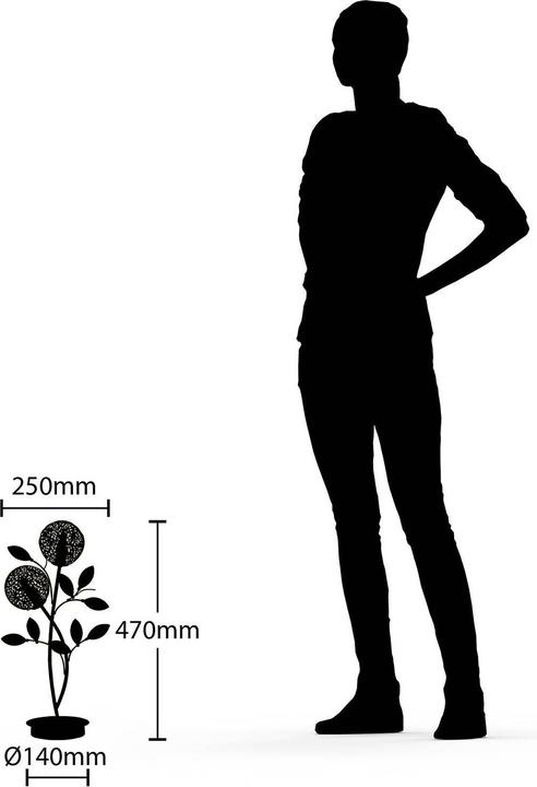 Actual product image Lucande Evory 2 table lamp gold (G9)