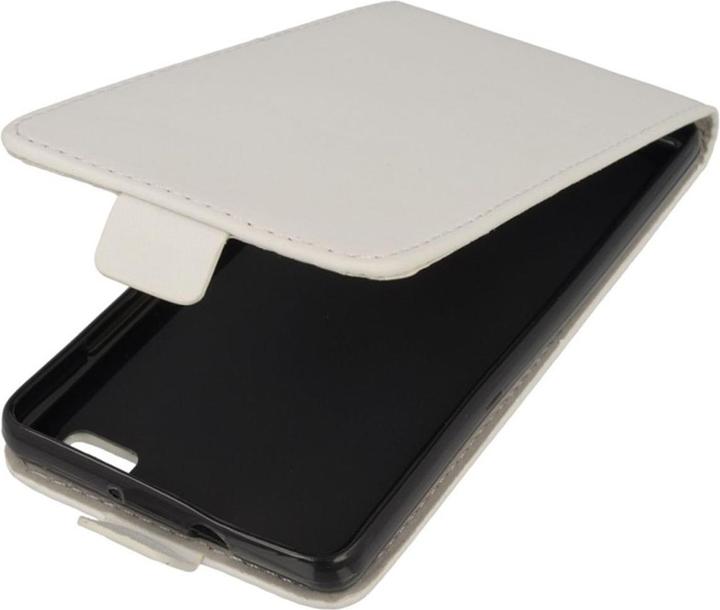 Produktbild König Design Handyhülle für Samsung Galaxy J5 (2015) Schutztasche Wallet Case Weiss / Weiss (Samsung Galaxy J5 (2015))