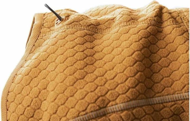 Actual product image Hurtta Winter Coat Warming Midlayer ECO, 55, Mustard (55, Dog coat)