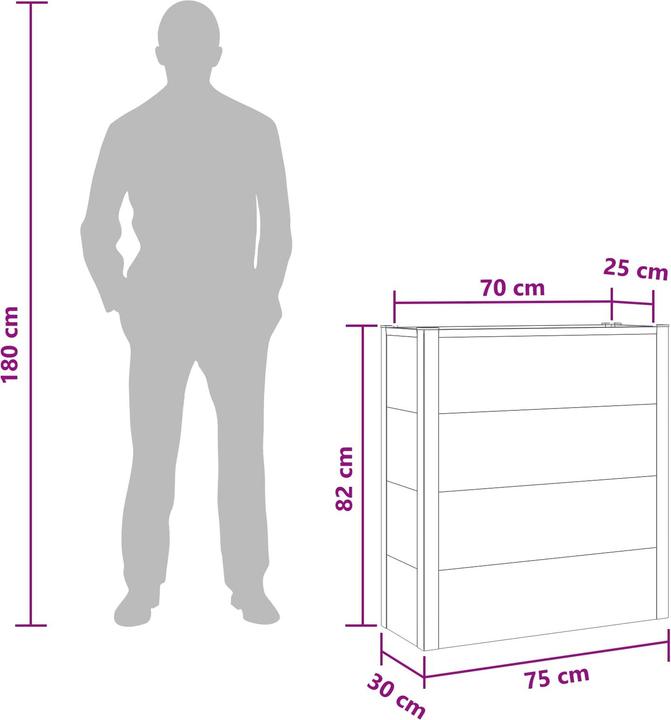 Image du produit vidaXL Hochbeet
