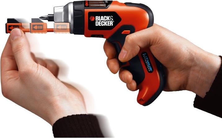 Black & Decker AutoSelect Schrauber mit Teleskop-Schraubenhalter Li-Ion (Akkubetrieb)