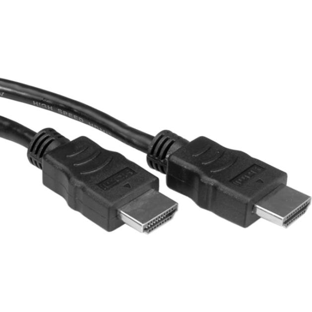 Value HDMI – HDMI (15 m), Cavo video, Nero