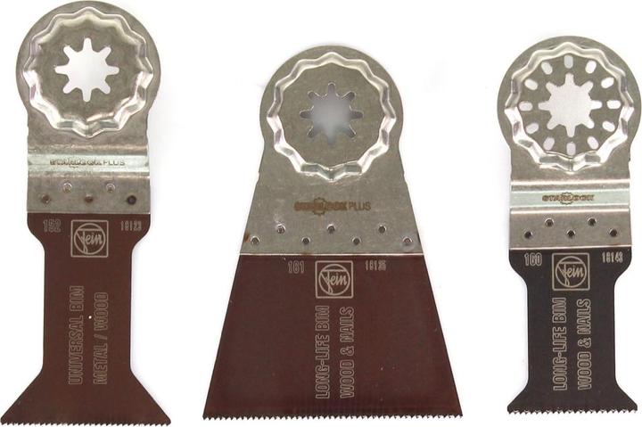 Actual product image Fein Plunge saw blade set 3 pieces E-C