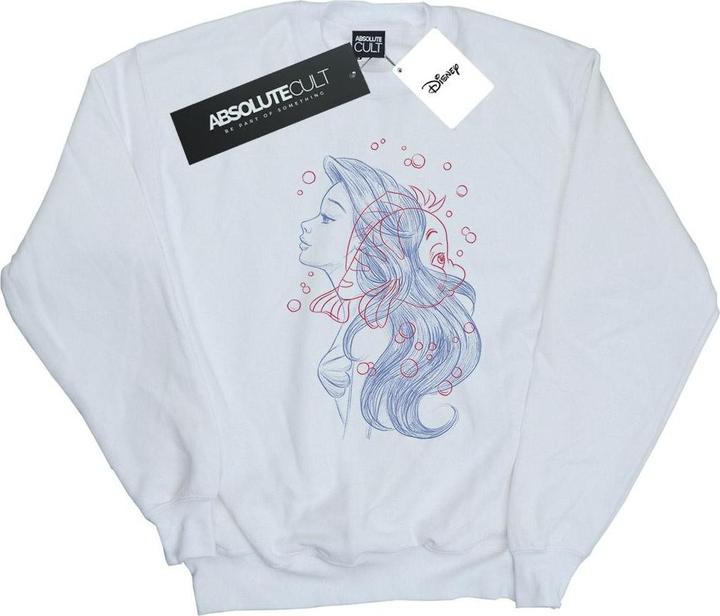 Image du produit Disney - Sweat ARIEL FLOUNDER SKETCH - Femme (XXL)