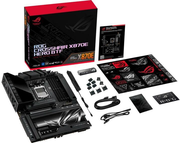 Image du produit ASUS ROG Crosshair X870E Hero BTF (AM5, AMD X870E, ATX)