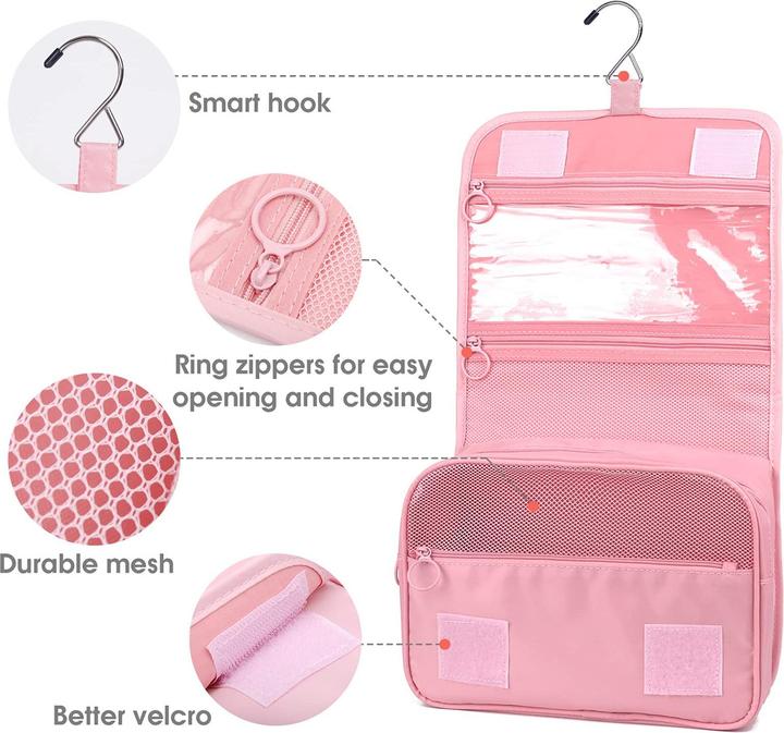 Only-Bags.Store Kosmetiktasche gross - Kosmetiktasche zum Aufhängen