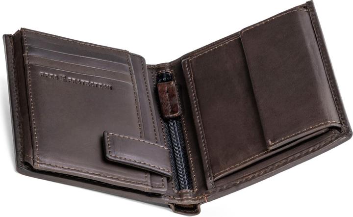 Produktbild Farmhood Nashville Geldbörse RFID Schutz Leder 10 cm