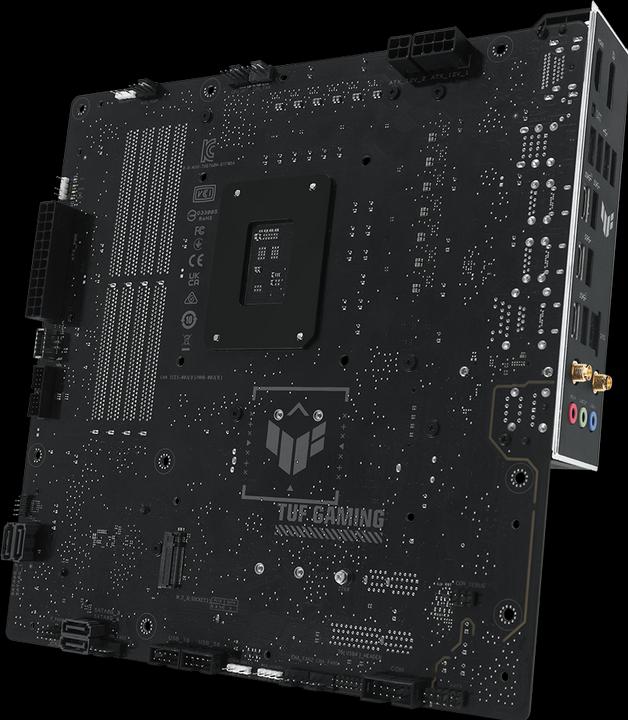 Image du produit ASUS TUF Gaming B760M-BTF D4 (LGA 1700, Intel B760, mATX)