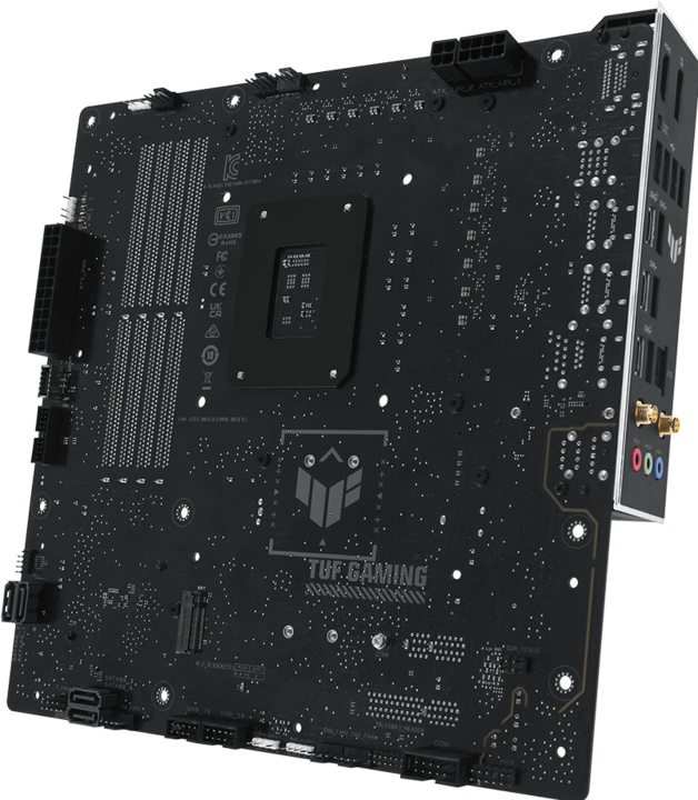 Actual product image ASUS TUF Gaming B760M-BTF D4 (LGA 1700, Intel B760, mATX)