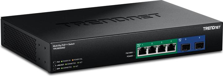 Produktbild Trendnet 6-PORT 2.5G GAN POWER POE++ (6 Ports)