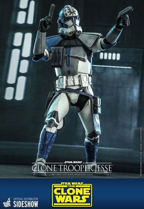 Image du produit Hot Toys Star Wars The Clone Wars figurine 1/6 Clone Trooper Jesse 30 cm