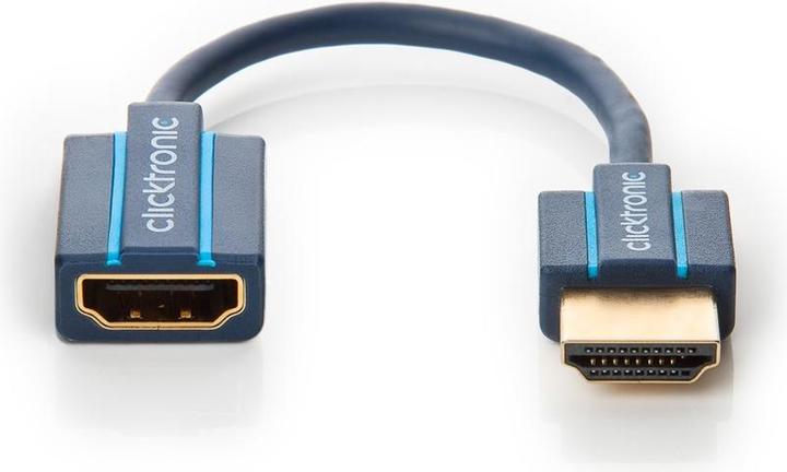 Produktbild Goobay Clicktronic HDMI Flexadapter 0.1m (0.10 m, HDMI, 1.4)
