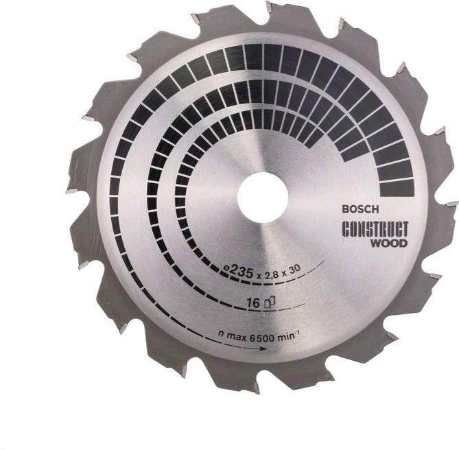 Actual product image Bosch Professional Zubehör PRO Construct Wood circular saw blade, 235 x 2.8 x 30 mm