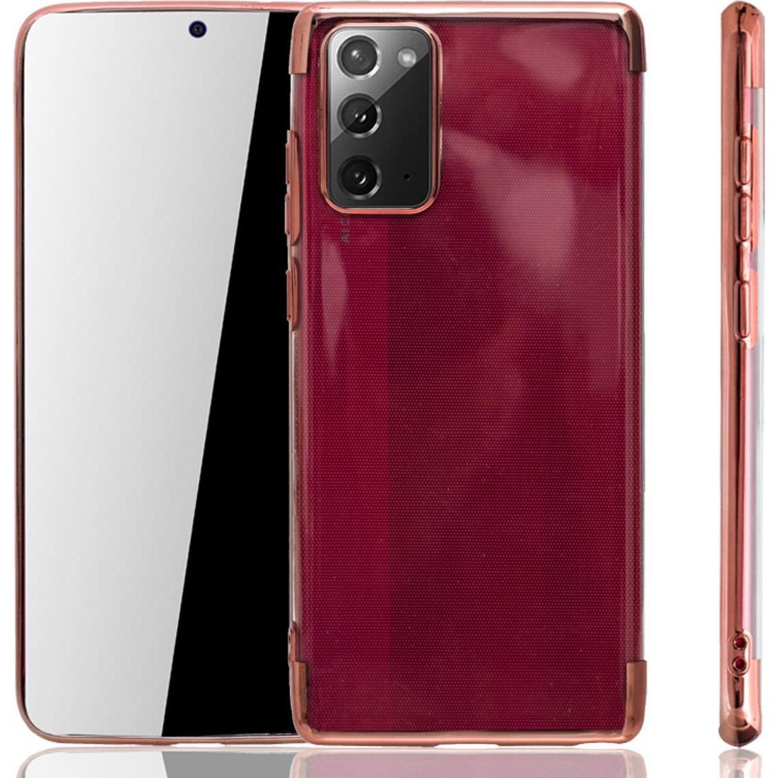 König Design Handyhülle für Samsung Galaxy Note 20 Schutzcase Backcover Bumper Etuis Pink (Samsung Galaxy Note 20), Smar...