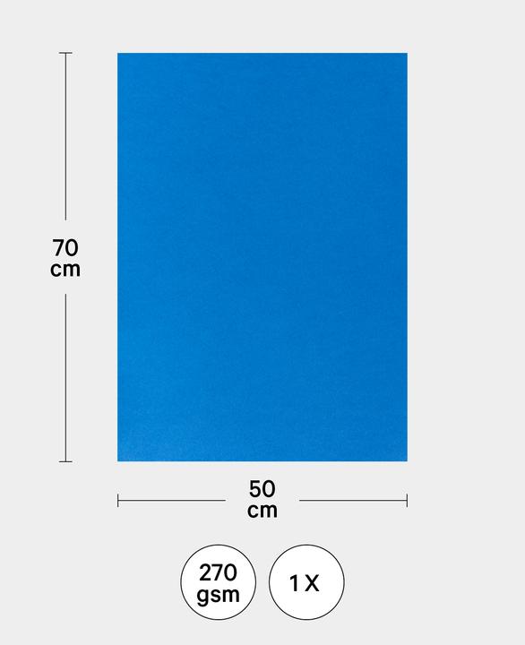 Produktbild Fotokarton 50X70 Zitronengelb (270 g/m², 1 x)
