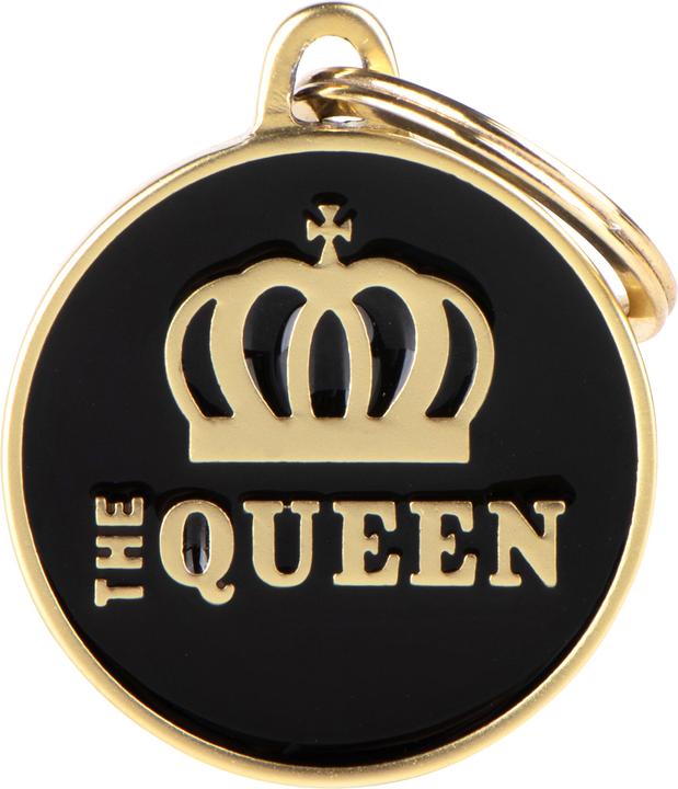 Myfamily MyFa tegn charm, la regina, M, sort