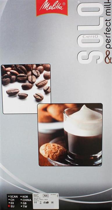 Actual product image Melitta Caffeo Solo Perfect Milk