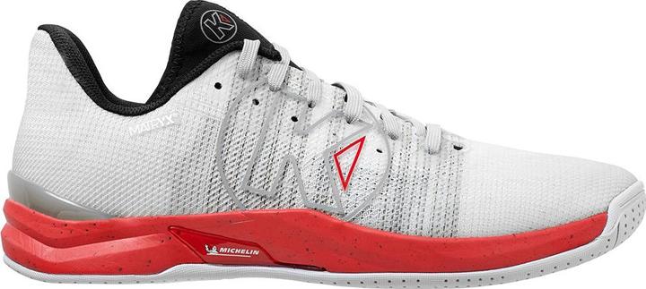 Kempa Scarpe da pallamano Attack One 2.0 bianco/rosso
