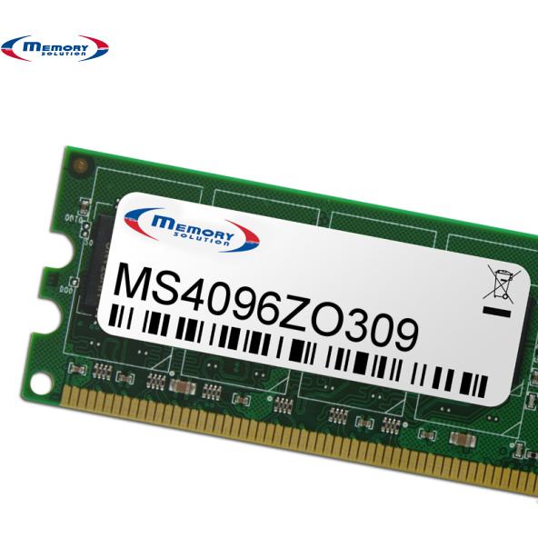 Memorysolution DDR3 (1 x 4GB), RAM Modellspezifisch