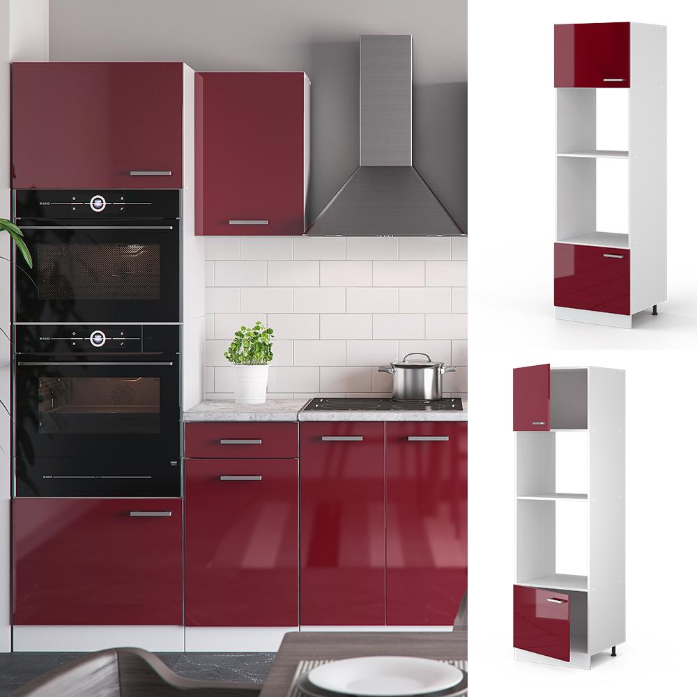 Thumbnail - Vicco, Regal, Mikrowellenschrank R-Line (60 x 57.5 x 207 cm)