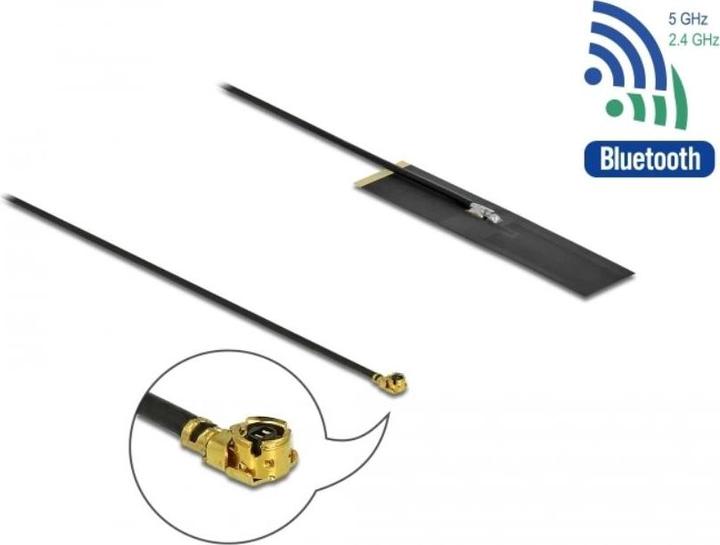 Produktbild Delock WLAN-Antenne Dualband, 1xMHF-I/U.FL Klebemontage (WLAN)