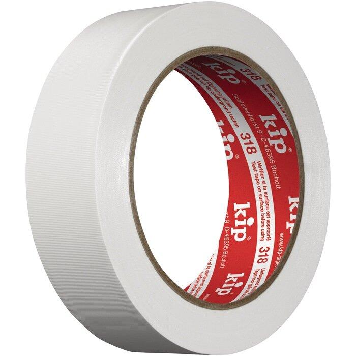Kip, Klebeband, PVC Schutzband 318 weiss Länge 33 m Breite 50 mm (50 mm)