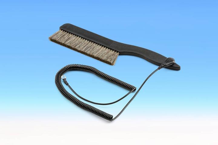 Actual product image Kaiser Fototechnik Kinetronics Static-Wisk SW-141 Antistatic Brush with Grounding Cable