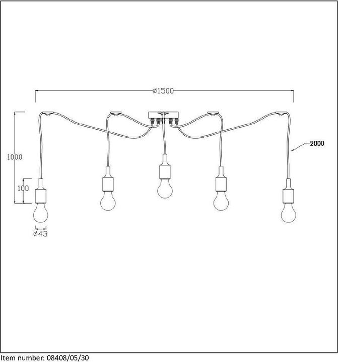 Image du produit Lucide Fix Multiple (E27, 500 lm)