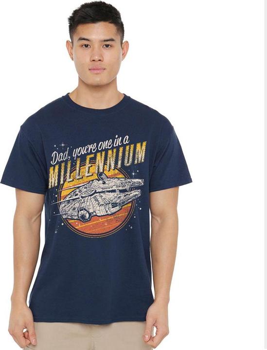 Produktbild Star Wars Dad One In A Millennium TShirt (M)