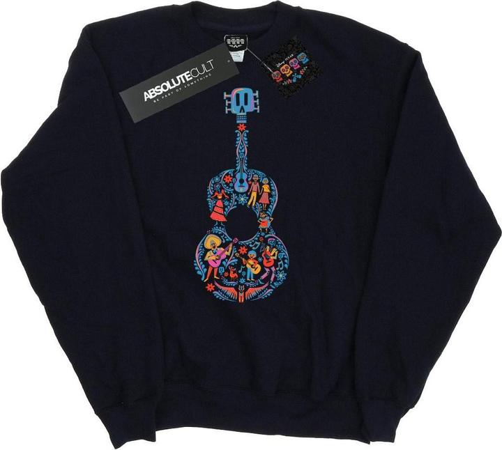 Immagine prodotto Disney Coco Guitar Pattern Felpa Donna (XL)