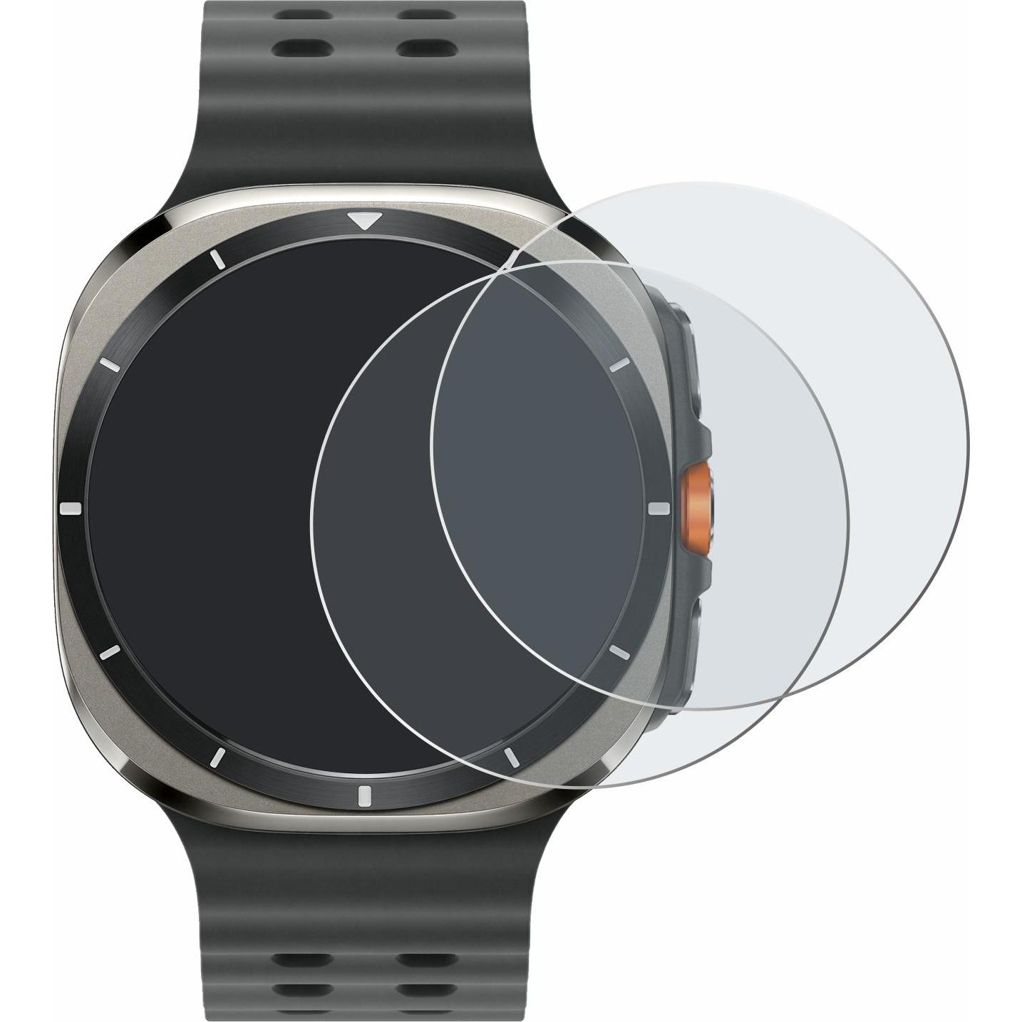 Thumbnail - BROTECT Entspiegelungs-Schutzfolie Displayschutz Matt, Smartwatch Schutzfolie, Grau