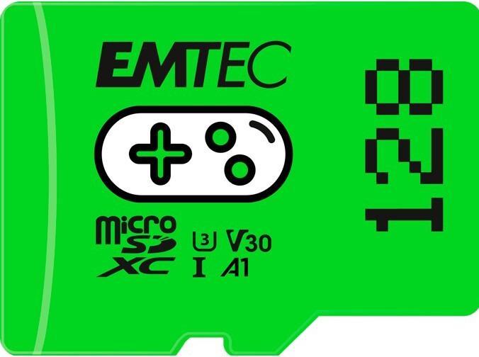 Immagine prodotto Emtec Gioco d'azzardo (128 GB, microSDXC, U1, UHS-I)